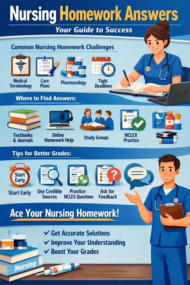 Nursing Homework Answers | Accurate Solutions for Nursing Students
