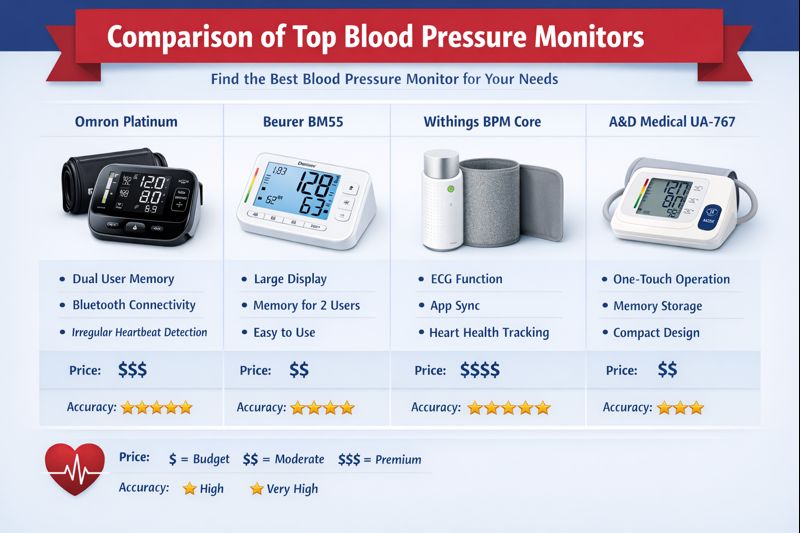 Best Blood Pressure Monitor Guide | Accurate Home Blood Pressure Tracking