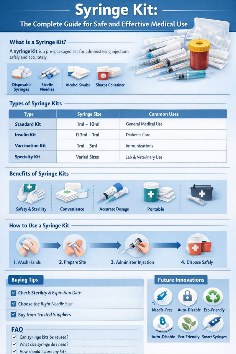 Syringe Kit – Complete Guide to Safe and Reliable Medical Syringe Kits
