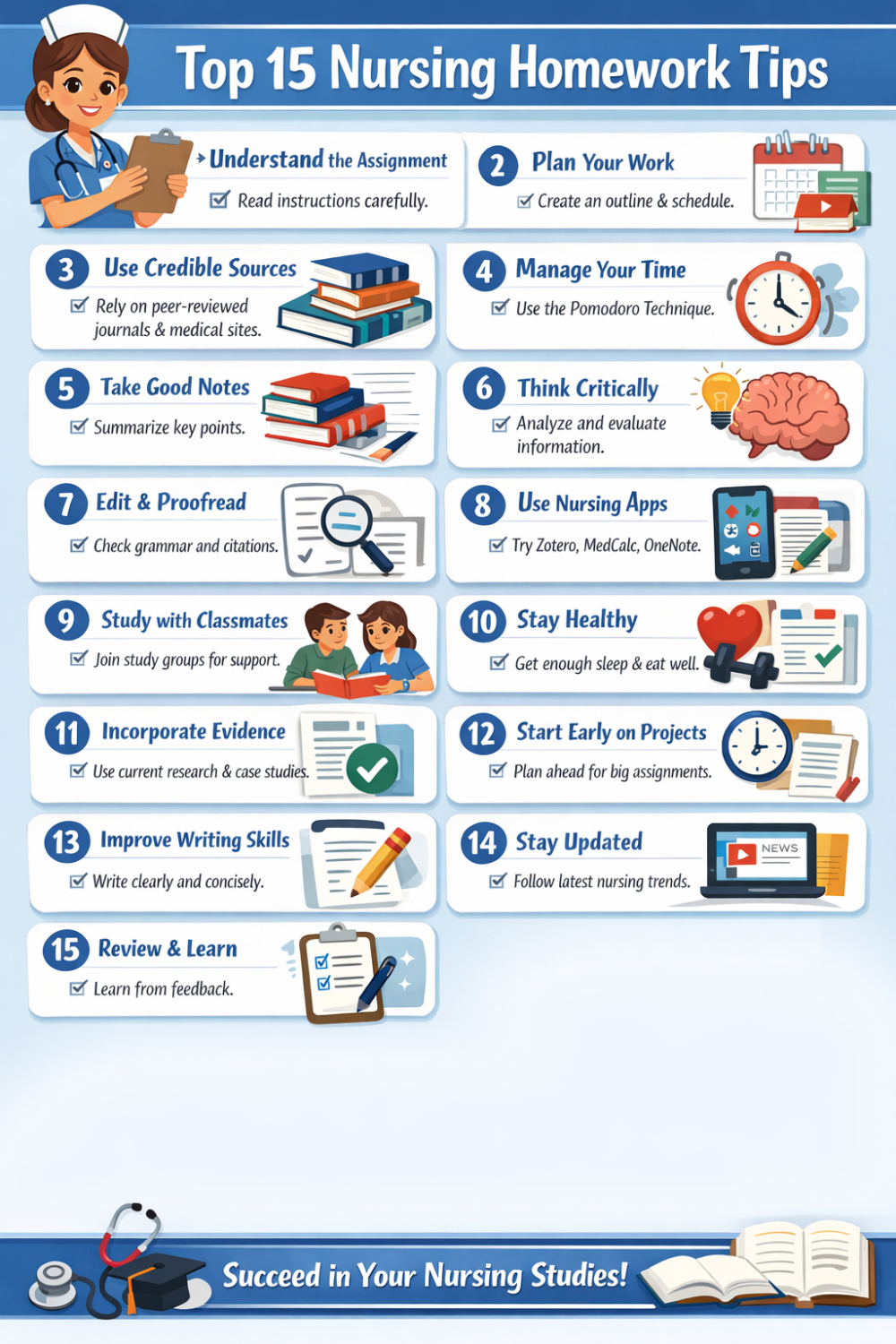 Nursing Homework Tips – Strategies, Tools, and Study Guides for Success