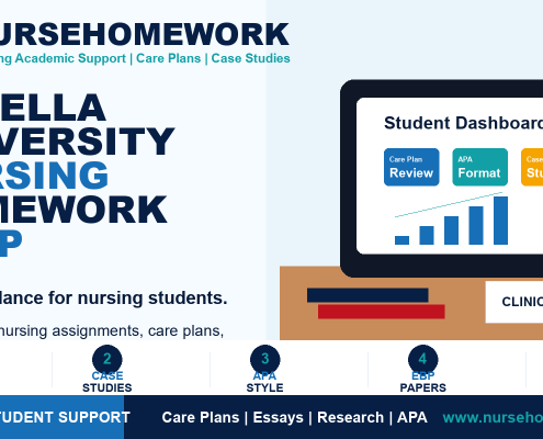 Capella University Nursing Homework Help for nursing students