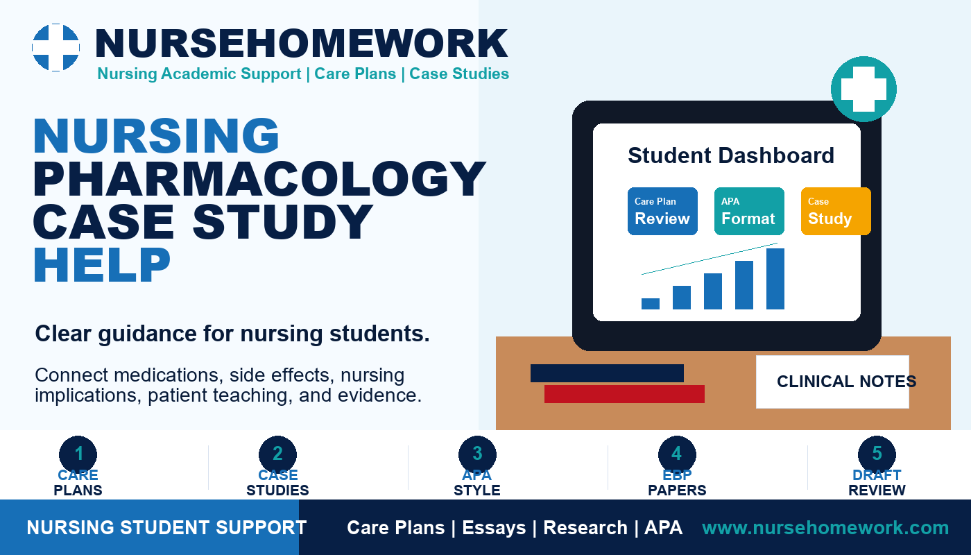 Nursing Pharmacology Case Study Help