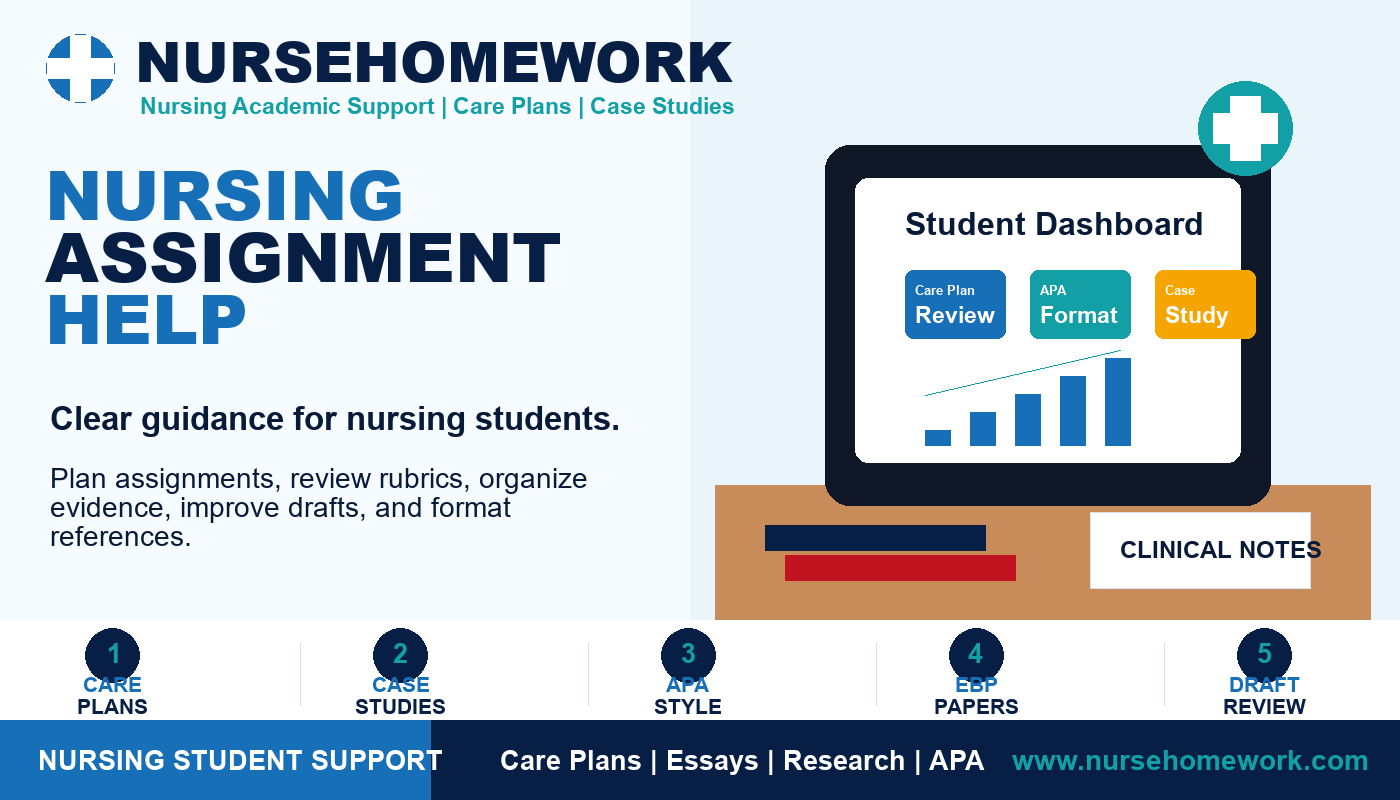 Nursing Assignment Help for nursing students