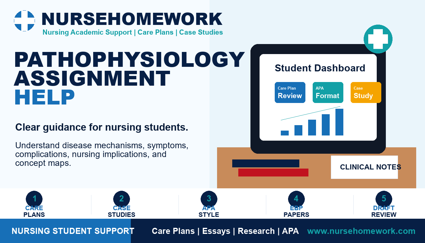 Pathophysiology Assignment Help for nursing students