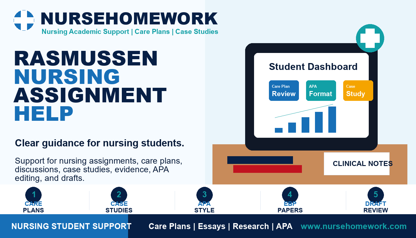 Rasmussen Nursing Assignment Help for nursing students