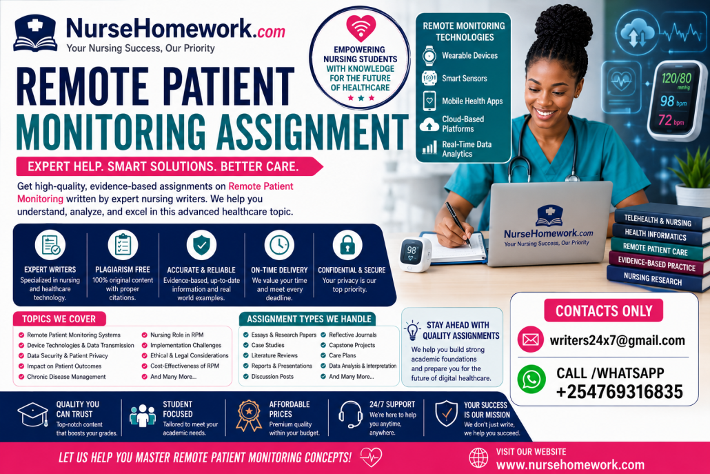 Remote Patient Monitoring Assignment