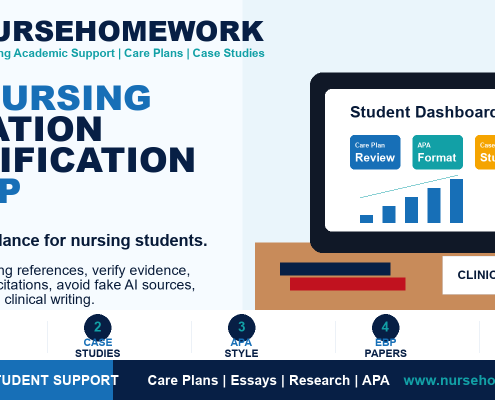 AI Nursing Citation Verification Help by NurseHomework