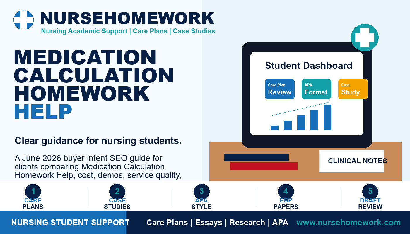 Medication Calculation Homework Help