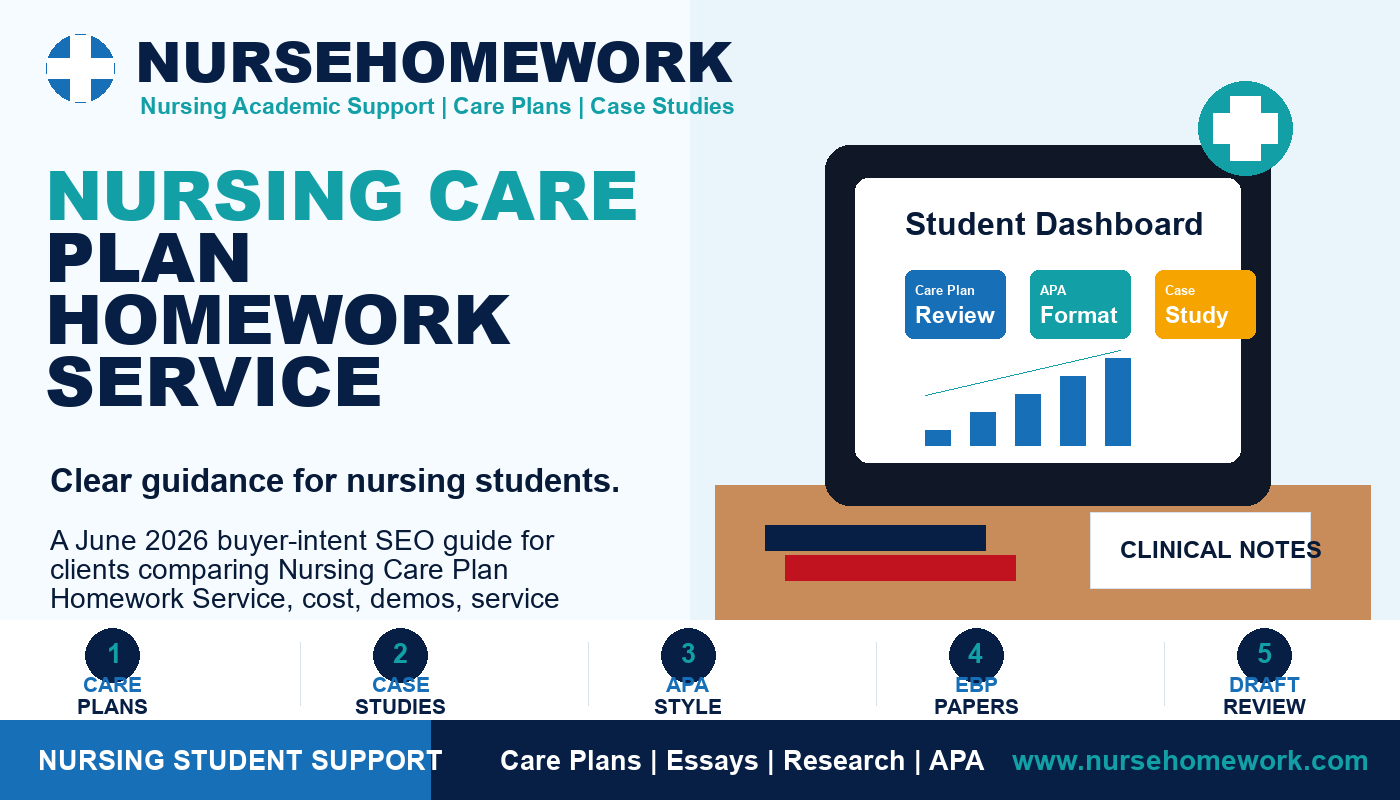 Nursing Care Plan Homework Service