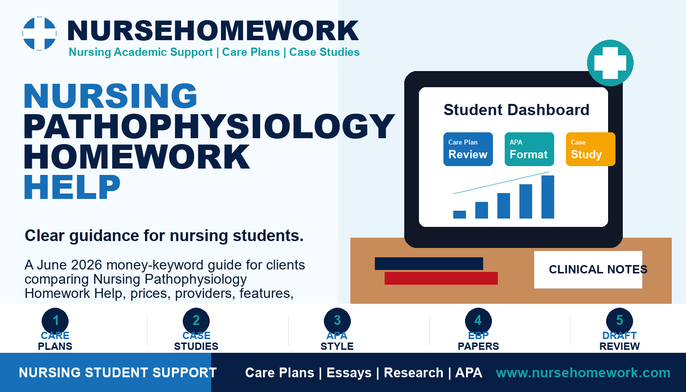 Nursing Pathophysiology Homework Help