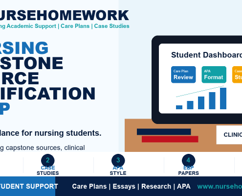 Nursing Capstone Source Verification Help by NurseHomework