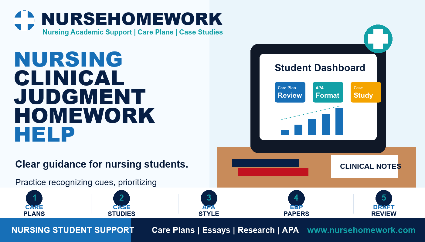 Nursing Clinical Judgment Homework Help by NurseHomework
