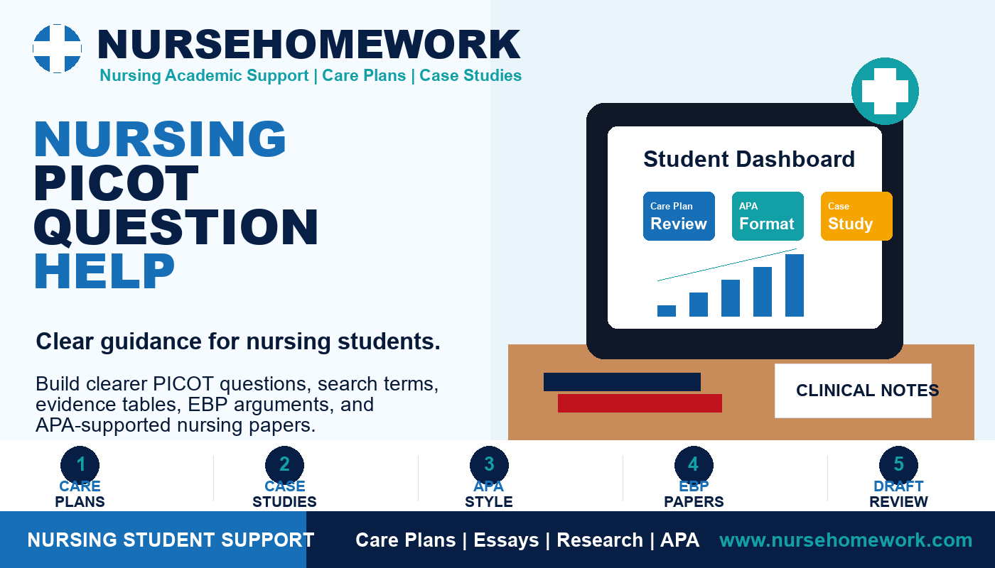 Nursing PICOT Question Help by NurseHomework