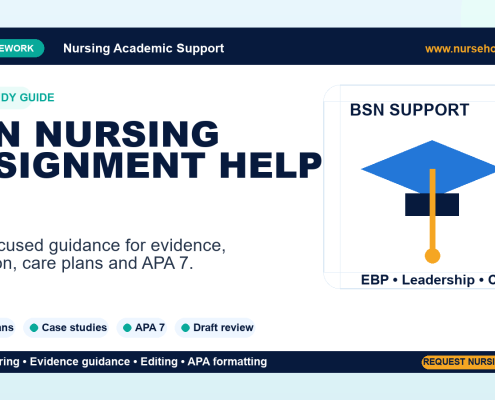 BSN nursing assignment help by NurseHomework