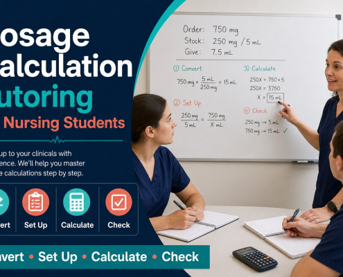Dosage Calculation Tutoring for Nursing Students