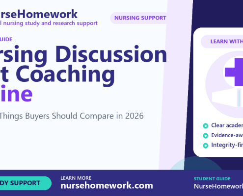 Nursing Discussion Post Coaching Online