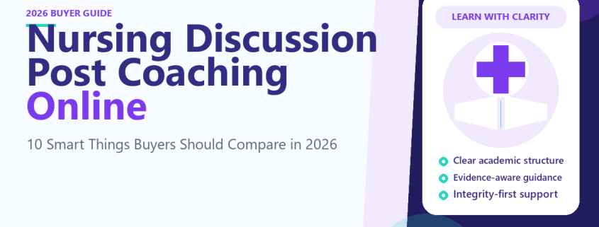 Nursing Discussion Post Coaching Online
