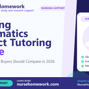 Nursing Informatics Project Tutoring Online