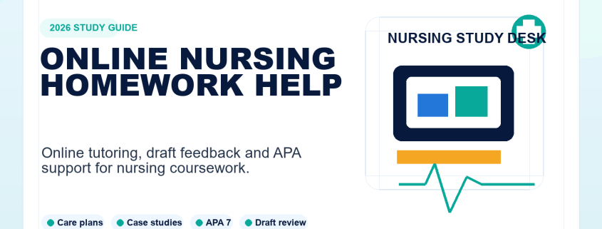 online nursing homework help by NurseHomework