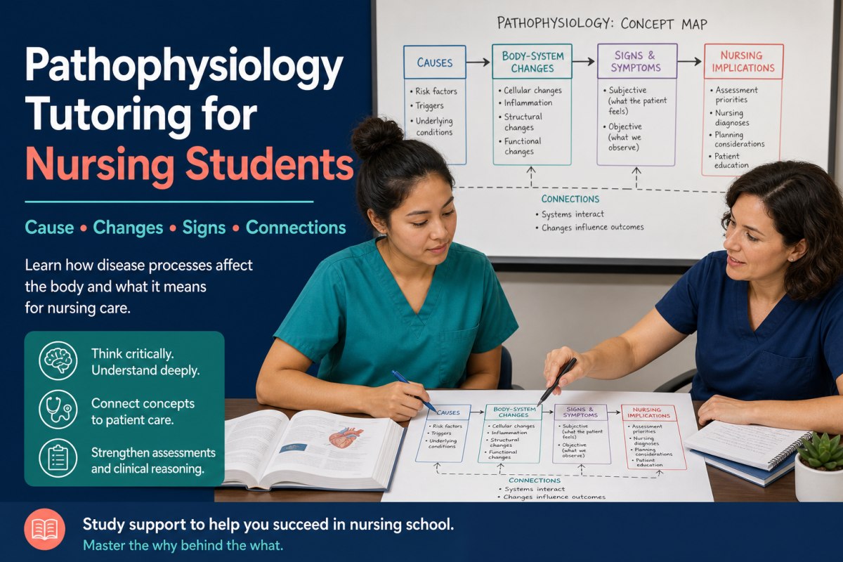 Pathophysiology Tutoring for Nursing Students