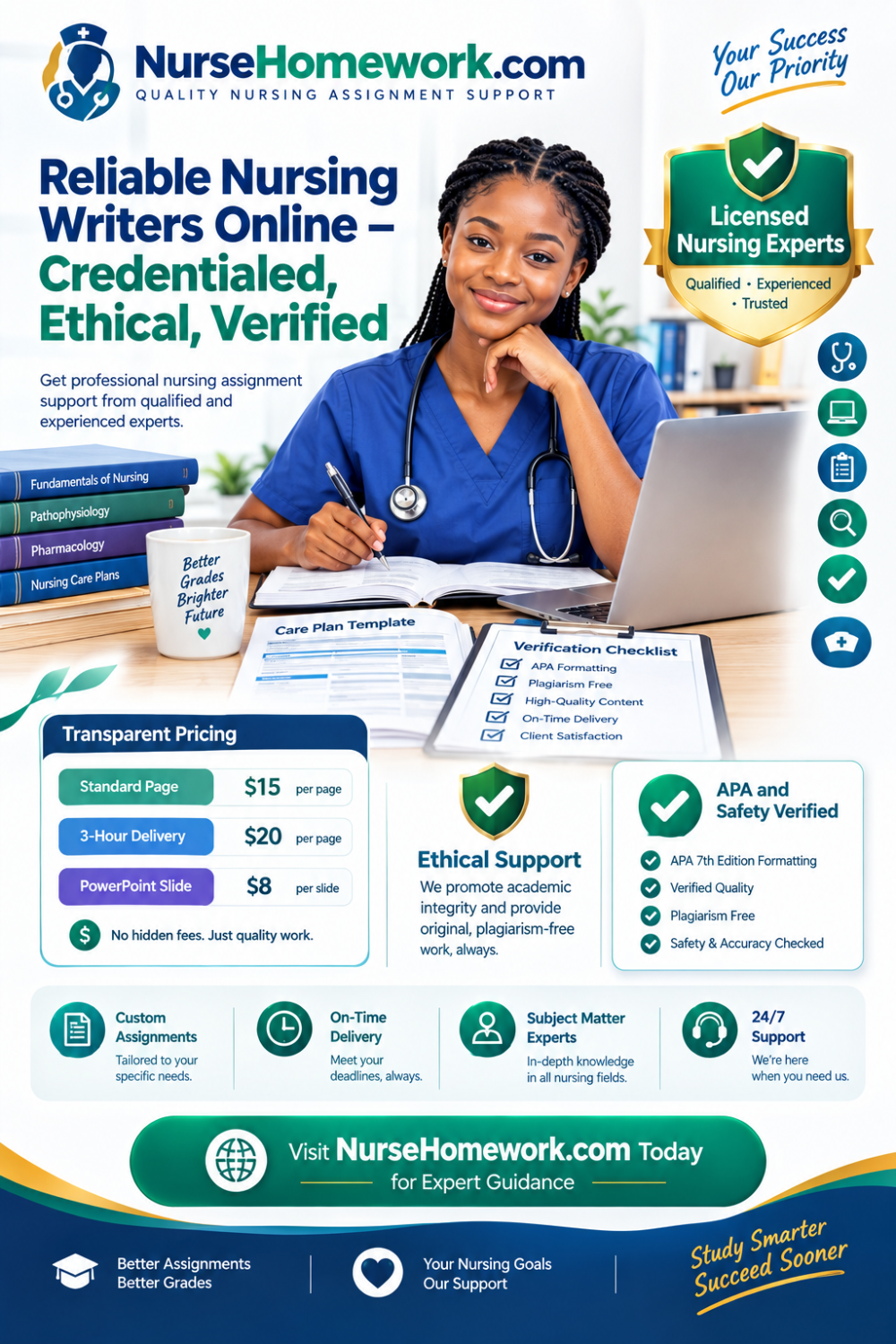 Reliable nursing writers online